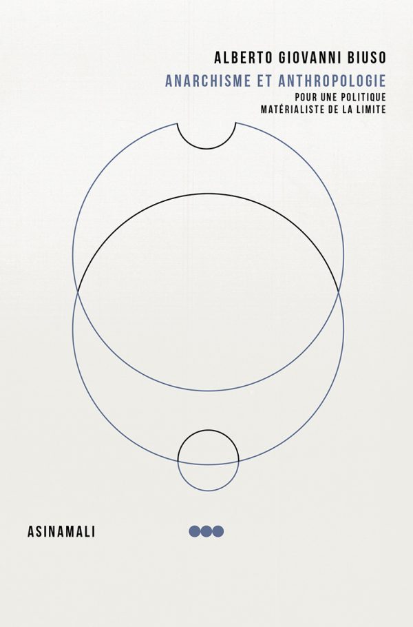 Alberto Giovanni Biuso<br><hr>Anarchisme et Anthropologie<br>Pour une politique matérialiste de la limite